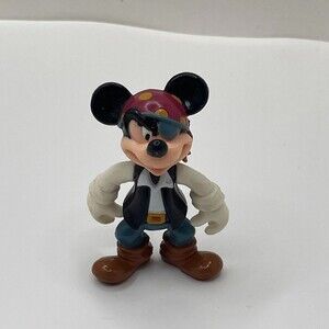 Disney Mickey Mouse Pirates of the Caribbean Captain Jack Sparrow Figure